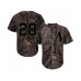 Men's Arizona Diamondbacks #28 Steven Souza Authentic Camo Realtree Collection Flex Base Baseball Jersey