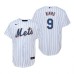 Men's Nike New York Mets #9 Brandon Nimmo White Home Stitched Baseball Jersey