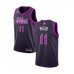 Men's Minnesota Timberwolves #11 Naz Reid Authentic Purple Basketball Stitched Jersey - City Edition