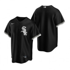 Men's Nike Chicago White Sox Blank Black Alternate Stitched Baseball Jersey