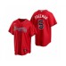 Men's Atlanta Braves #5 Freddie Freeman Nike Red 2020 Replica Alternate Stitched Jersey