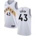 Men's Nike Toronto Raptors #43 Pascal Siakam Swingman White NBA Jersey - City Edition