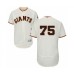 Men's San Francisco Giants #75 Enderson Franco Cream Home Flex Base Authentic Collection Baseball Player Stitched Jersey