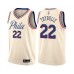 Men's Philadelphia 76ers #22 Mattise Thybulle Authentic Cream Basketball Jersey - City Edition