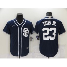 Men's San Diego Padres #23 Fernando Tatis Jr. Navy 2021 Stitched Jersey