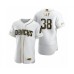 Men's Arizona Diamondbacks #38 Robbie Ray Nike White Authentic Golden Edition Stitched Jersey