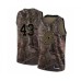 Men's Portland Trail Blazers #43 Anthony Tolliver Swingman Camo Realtree Collection Basketball Jersey