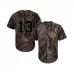 Men's Cleveland Indians #13 Hanley Ramirez Authentic Camo Realtree Collection Flex Base Baseball Jersey