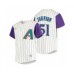 Men's Arizona Diamondbacks #51 Randy Johnson Nike Cream 2020 Cooperstown Collection Alternate Stitched Jersey