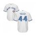 Men's Toronto Blue Jays #44 Rowdy Tellez Replica White Home Baseball Jersey