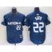 Men's Nike San Diego Padres #22 Juan Soto Royal 2023 All Star Cool Base Stitched Baseball Jersey