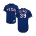 Men's Texas Rangers #39 Kolby Allard Royal Blue Alternate Flex Base Authentic Collection Baseball Player Stitched Jersey