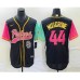 Men's San Diego Padres #44 Joe Musgrove Black NEW 2023 City Connect Cool Base Stitched Jersey