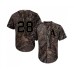 Men's Oakland Athletics #28 Matt Olson Authentic Camo Realtree Collection Flex Base Baseball Jersey