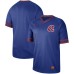 Men's Nike Atlanta Braves Blank Cooperstown Collection Legend V-Neck Stitched Jersey Royal