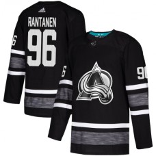 Men Adidas Colorado Avalanche #96 Mikko Rantanen Black 2019 All-Star Game Parley Authentic Stitched NHL Jersey