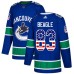 Men Adidas Vancouver Canucks #83 Jay Beagle Authentic Blue USA Flag Fashion NHL Jersey