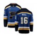 Men St. Louis Blues #16 Brett Hull Fanatics Branded Royal Blue Home Breakaway 2019 Stanley Cup Champions Hockey Jersey