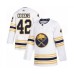 Men Buffalo Sabres #42 Dylan Cozens Authentic White 50th Season Hockey Stitched Jersey