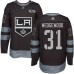 Men Adidas Los Angeles Kings #31 Scott Wedgewood Authentic Black 1917-2017 100th Anniversary NHL Jersey