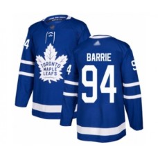 Men Toronto Maple Leafs #94 Tyson Barrie Authentic Royal Blue Home Hockey Stitched Jersey