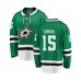 Men Dallas Stars #15 Blake Comeau Authentic Green Home Fanatics Branded Breakaway NHL Jersey