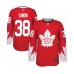 Men Toronto Maple Leafs #38 Rasmus Sandin Authentic Red Alternate Hockey Stitched Jersey