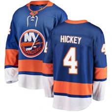 Men New York Islanders #4 Thomas Hickey Fanatics Branded Royal Blue Home Breakaway NHL Jersey