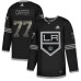 Men Adidas Los Angeles Kings #77 Jeff Carter Black Authentic Classic Stitched NHL Jersey