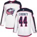 Men Adidas Columbus Blue Jackets #44 Taylor Chorney Authentic White Away NHL Jersey