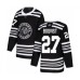 Men Chicago Blackhawks #27 Adam Boqvist Authentic Black Alternate Hockey Stitched Jersey