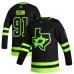 Men Dallas Stars #91 Tyler Seguin adidas Black 2020-21 Alternate Authentic Player Stitched Jersey