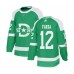 Men Dallas Stars #12 Radek Faksa Authentic Green 2020 Winter Classic Hockey Stitched Jersey