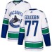 Men Adidas Vancouver Canucks #77 Nikolay Goldobin White Road Authentic Stitched NHL Jersey