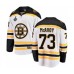 Men Boston Bruins #73 Charlie McAvoy Authentic White Away Fanatics Branded Breakaway 2019 Stanley Cup Final Bound Hockey Jersey