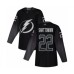 Men Tampa Bay Lightning #22 Kevin Shattenkirk Authentic Black Alternate Hockey Stitched Jersey