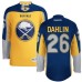 Men Reebok Buffalo Sabres #26 Rasmus Dahlin Authentic Gold New Third NHL Jersey