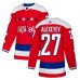 Men Adidas Washington Capitals #27 Alexander Alexeyev Authentic Red Alternate NHL Jersey