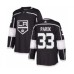 Men Los Angeles Kings #33 Lukas Parik Authentic Black Home Hockey Stitched Jersey