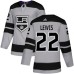 Men Adidas Los Angeles Kings #22 Trevor Lewis Premier Gray Alternate NHL Jersey