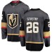 Men Vegas Golden Knights #26 Paul Stastny Authentic Black Home Fanatics Branded Breakaway NHL Jersey