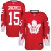 Men Adidas Toronto Maple Leafs #15 Adam Cracknell Premier Red Alternate NHL Jersey