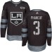 Men Adidas Los Angeles Kings #3 Dion Phaneuf Authentic Black 1917-2017 100th Anniversary NHL Jersey