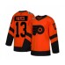 Men Philadelphia Flyers #13 Kevin Hayes Authentic Orange 2019 Stadium Series Hockey Stitched Jersey