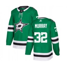 Men Dallas Stars #32 Matt Murray Green Stitched Jersey