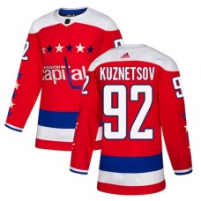 Men Adidas Washington Capitals #92 Evgeny Kuznetsov Authentic Red Alternate NHL Jersey