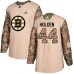 Men Adidas Boston Bruins #44 Nick Holden Authentic Camo Veterans Day Practice NHL Jersey