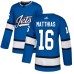 Men Adidas Winnipeg Jets #16 Shawn Matthias Authentic Blue Alternate NHL Jersey