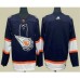 Men Edmonton Oilers Blank Navy 2022 Reverse Retro Stitched Jersey