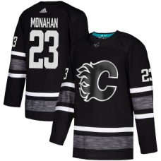 Men Adidas Calgary Flames #23 Sean Monahan Black 2019 All-Star Game Parley Authentic Stitched NHL Jersey